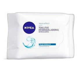 NIVEA Lingettes Démaquillantes Format Poche pour Peaux Normales, 7 Unités