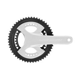 Campagnolo Jeu de plateaux Super Record 13 55x39D Aluminium Noir