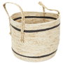 Home Deco Factory Lot de 3 paniers avec anses MIRAGE
