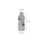 WOLFPACK LINEA PROFESIONAL Articulation Universelle 1/4'' Acier Chrome Vanadium