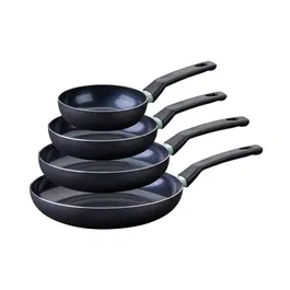 Fackelmann Set de 4 poêles antiadhésives en céramique sans PFAS - 16 cm, 20 cm, 24 cm, 28 cm - Compatible induction et four jusqu'à 150°C