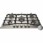Hotpoint PNN 751 IX Plaque de cuisson gaz - 5 foyers - Inox