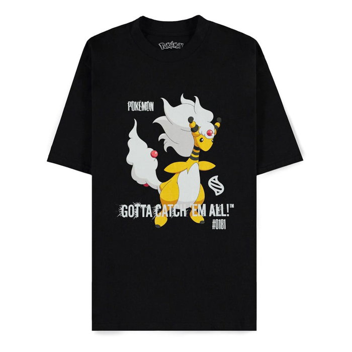 Difuzed T-Shirt Pokémon Mega Evolutions Mega Pharamp Gotta Catch Em All (S) Difuzed T-Shirt Pokémon Mega Evolutions Mega Pharamp Gotta Catch Em All (S)