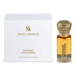 Swiss Arabian Shaghaf Oud Azraq - Huile de parfum unisexe - 12 ml