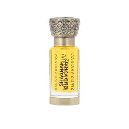 Swiss Arabian Shaghaf Oud Azraq Huile Parfumée Concentrée 12 ml - Parfum Unisexe aux Notes de Santal, Coco, Rose et Fruits