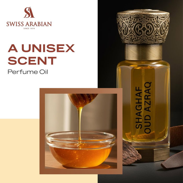Swiss Arabian Shaghaf Oud Azraq Huile de parfum 12 ml Swiss Arabian Shaghaf Oud Azraq Huile de parfum 12 ml