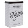 Home Deco Factory Bocal de stockage en métal Farine Brooklyn