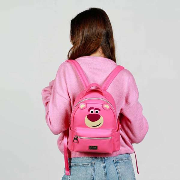 Karactermania Heady - Mochila Toy Story Lotso 24.5 x 15 x 29 cm - Sac à Dos Urbain en PVC avec Compartiment Principal