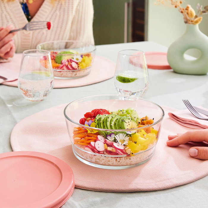 Recipiente con Tapa Vidrio Eat & Joy Luminarc 110 cL