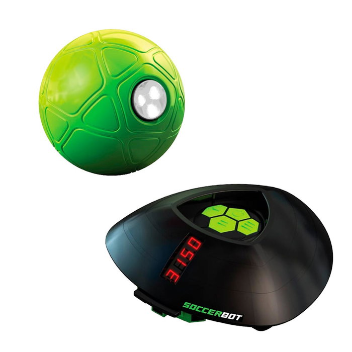 Famosa Soccerbot Mr100000 - Robot de football intelligent avec capteurs pour entraînement indoor et défis de dribble - Jouet pour enfant à partir de 6 ans