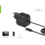 Conceptronic Chargeur mural USB-C OZUL04BE 67W GaN