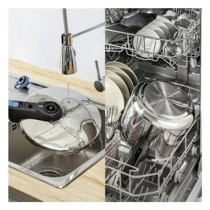 Marmites Express Tefal P2584301 Acier inoxydable 6 L