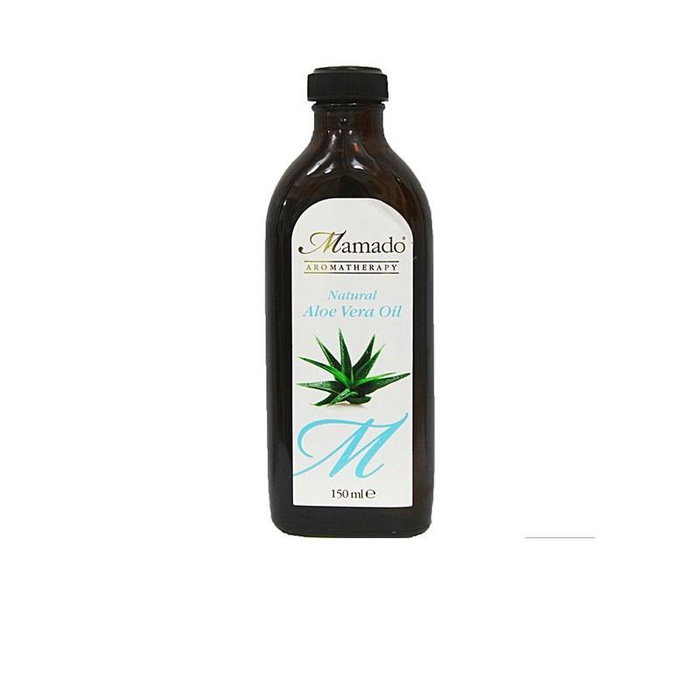 Mamado Huile de Massage Naturelle à l'Aloe Vera, Hydratante et Régénérante pour la Peau, 150 mL Mamado Huile de Massage Naturelle à l'Aloe Vera, Hydratante et Régénérante pour la Peau, 150 mL