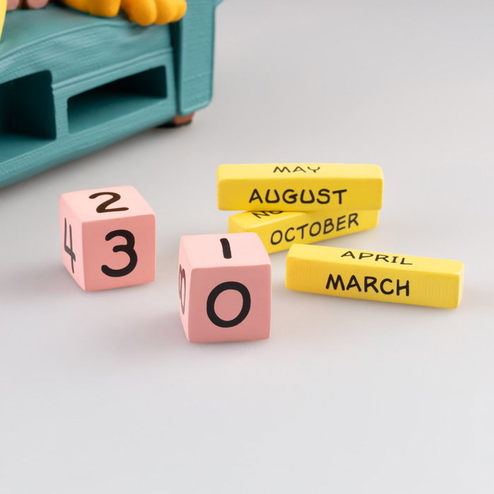 ERIK Calendrier perpétuel 3D Garfield