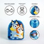 Cerdá Sac à dos peluche personnage Bluey pour la garderie - 18 x 22 x 4 cm