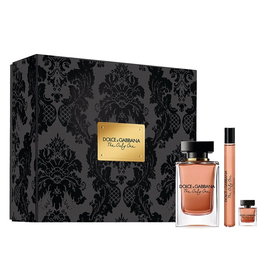 Dolce & Gabbana The Only One Eau de Parfum pour Femme, Coffret Parfum (Flacon 100 ml + Miniatures 10 ml + 7.5 ml)