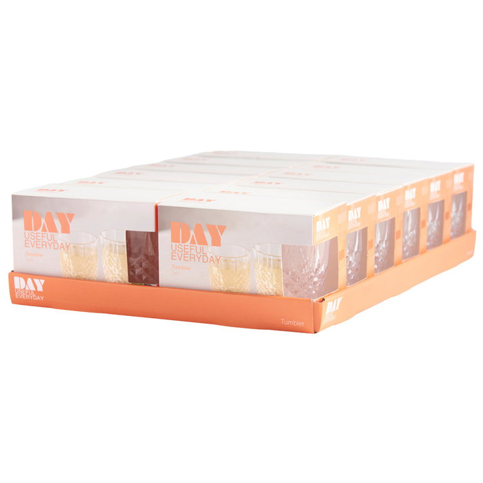 Day Jeu de 2 verres 250 ml Polystyrène Cristal