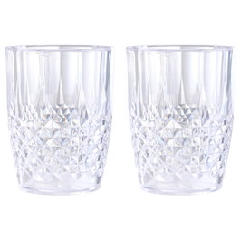 Day Jeu de 2 verres 250 ml Polystyrène Cristal