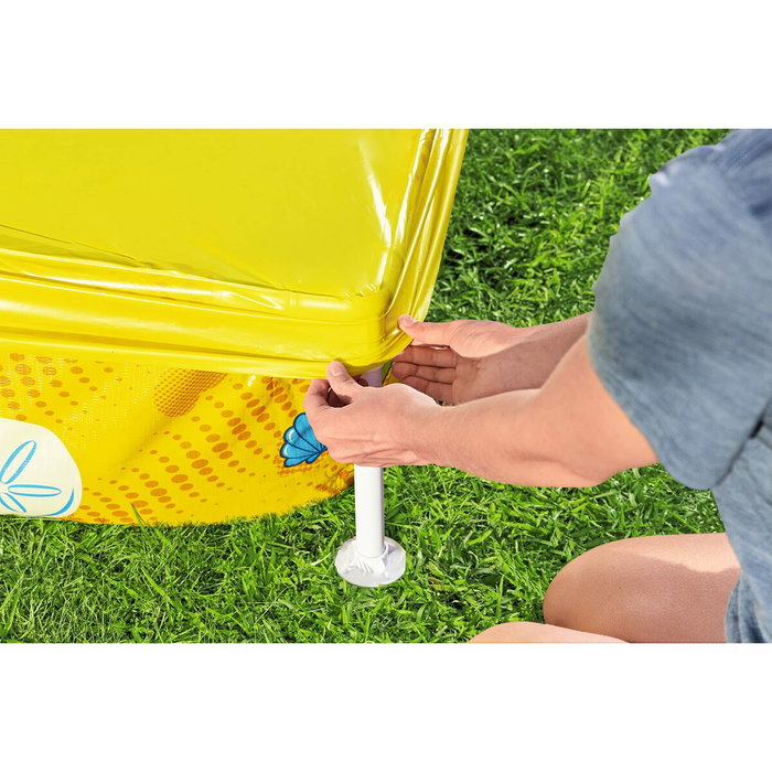 Bestway Piscine Rigide Enfant avec Bac à Sable 213x122x30,5 cm +2 ans Jardin 00561 Bestway Piscine Rigide Enfant avec Bac à Sable 213x122x30,5 cm +2 ans Jardin 00561