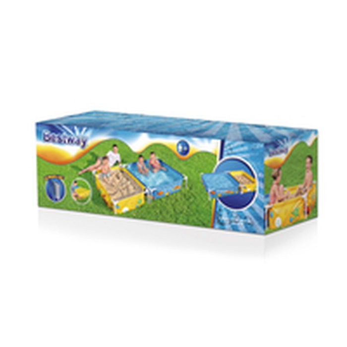 Bestway Piscine Rigide Enfant avec Bac à Sable 213x122x30,5 cm +2 ans Jardin 00561 Bestway Piscine Rigide Enfant avec Bac à Sable 213x122x30,5 cm +2 ans Jardin 00561