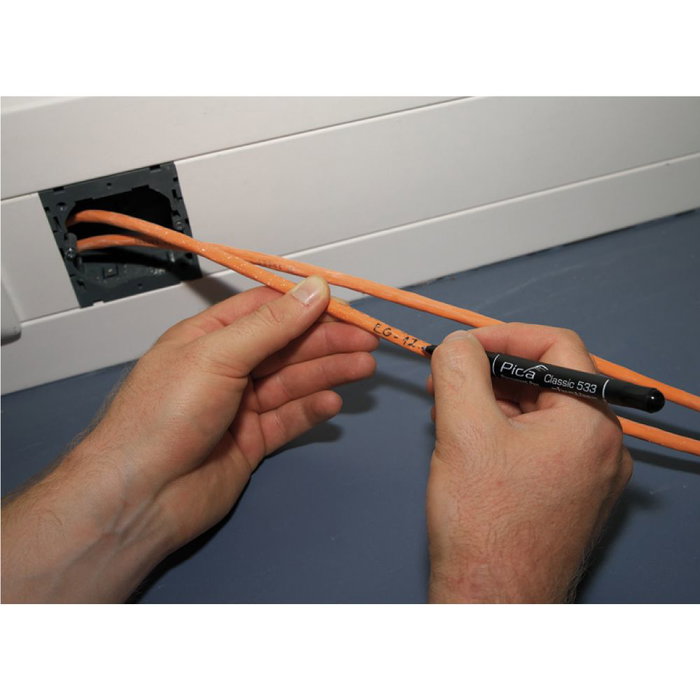 Pica Marcador permanente classic fina negro