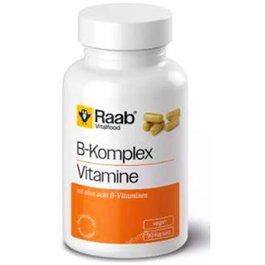 RAAB VITALFOOD Vitamina B Complex 460Mg - Complexe de Vitamines B - 90 Capsules Végétales - Vegan, sans Gluten et sans Lactose