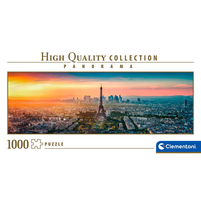 Clementoni Puzzle 1000 pièces pour adultes - Paris - Âge recommandé : 14 ans et plus - Réf. 39641