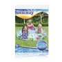 Bestway Piscine Gonflable Enfant 3 Anneaux Transparente Vie Marine 152x30 cm +2 Ans Jardin 51004