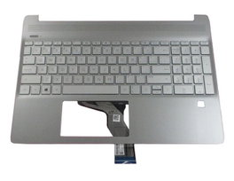 HP Capot supérieur de clavier, Argent naturel, IT
