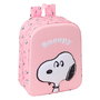 Sac à dos enfant Snoopy Rose 22 x 27 x 10 cm 3D