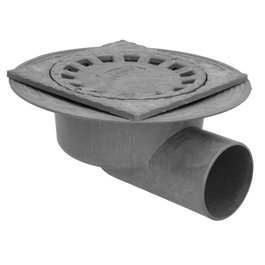 ABRISA Caldereta Sifónica PVC Horizontal 200x200/90mm