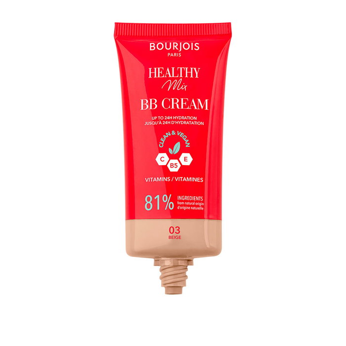 Bourjois BB Crème Healthy Mix #03 Beige 30 ml - Teint unifié, éclatant et soin naturel
