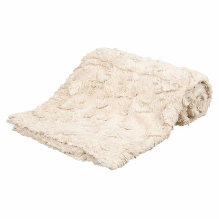 Couverture pour animaux de compagnie Trixie Cosy Beige Tissu Peluche 100 × 70 CM Couverture pour animaux de compagnie Trixie Cosy Beige Tissu Peluche 100 × 70 CM
