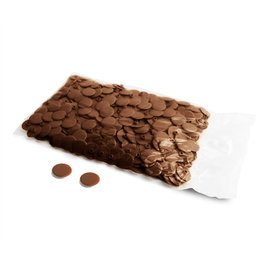 HERRAJES ALK Bouchon embelleur GOZO Marron Ø17 mm, Sac de 500 unités