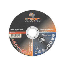 DUVER Disque de coupe pour acier inoxydable 125x1x22,23 mm