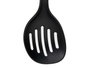 Kinvara Écumoire de Cuisine avec Manche en Bois 11x4x35 cm, Naturel et Noir (Set de 12)