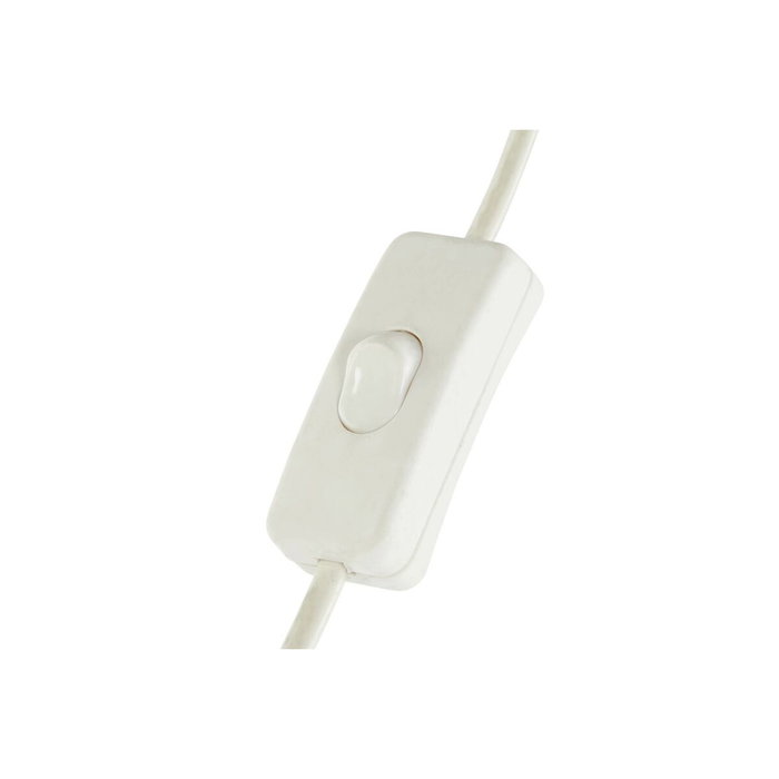 Suspension DKD Home Decor 98 x 45 x 30 cm Verre Métal Blanc 50 W Suspension DKD Home Decor 98 x 45 x 30 cm Verre Métal Blanc 50 W