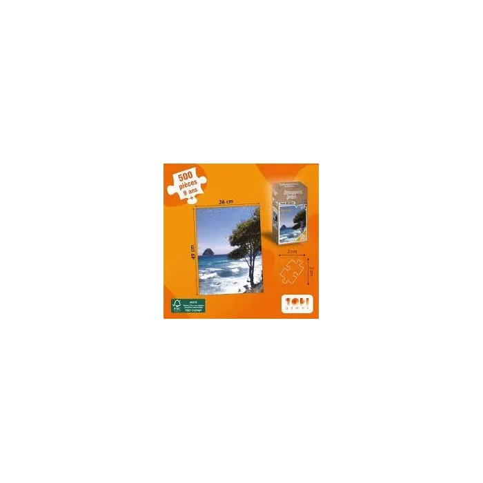 Topi Games Puzzle Échappées Belles Martinique 500 pièces dès 10 ans