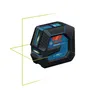 Bosch Professional GLL 20-22 G Niveau laser à lignes croisées vert avec batterie BA 3.7V 3.0Ah et coffret, IP65