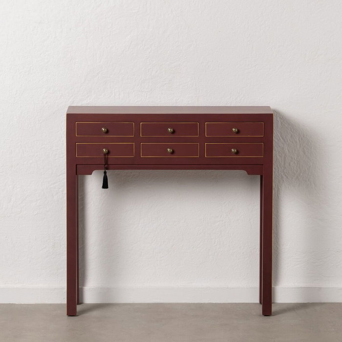BigBuy Home Meuble d'Entrée Tuile 85 x 26 x 85 cm BigBuy Home Meuble d'Entrée Tuile 85 x 26 x 85 cm