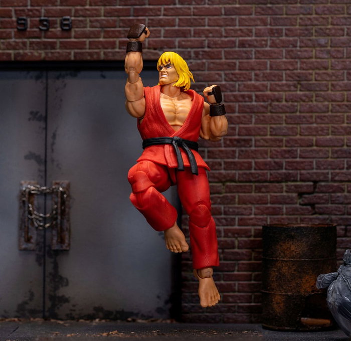 Jada Toys Ultra Street Fighter II: The Final Challengers Figurine 1/12 Ken - 15 cm