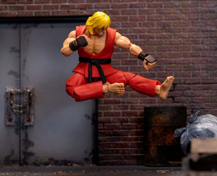 Jada Toys Ultra Street Fighter II: The Final Challengers Figurine 1/12 Ken - 15 cm