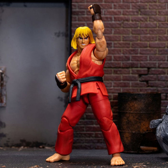 Jada Toys Ultra Street Fighter II: The Final Challengers Figurine 1/12 Ken - 15 cm