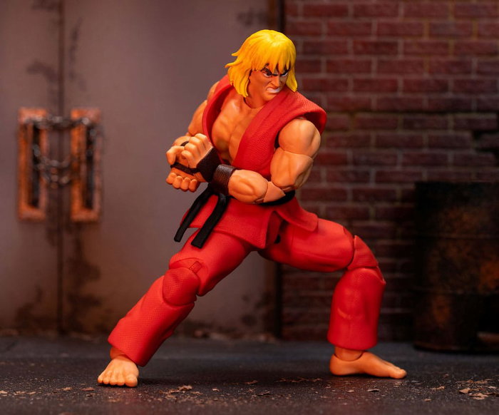 Jada Toys Ultra Street Fighter II: The Final Challengers Figurine 1/12 Ken - 15 cm