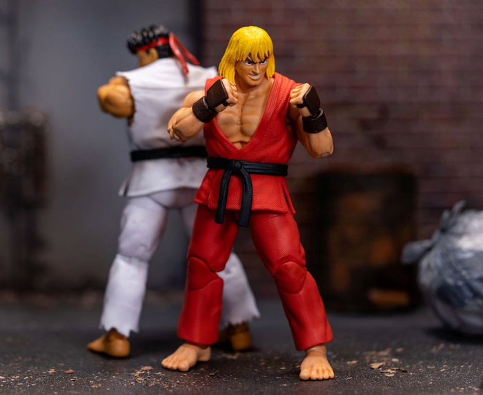 Jada Toys Ultra Street Fighter II: The Final Challengers Figurine 1/12 Ken - 15 cm