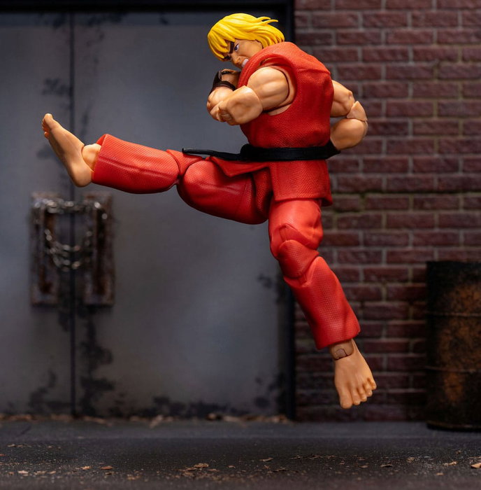 Jada Toys Ultra Street Fighter II: The Final Challengers Figurine 1/12 Ken - 15 cm