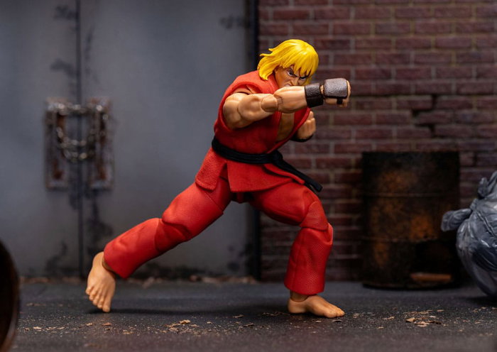 Jada Toys Ultra Street Fighter II: The Final Challengers Figurine 1/12 Ken - 15 cm