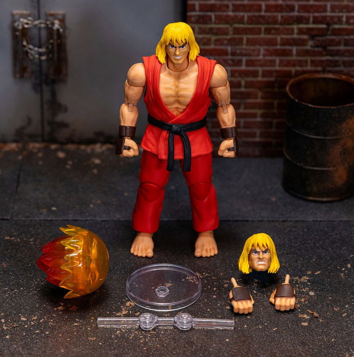Jada Toys Ultra Street Fighter II: The Final Challengers Figurine 1/12 Ken - 15 cm