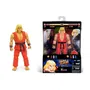 Jada Toys - Figurine Articulée Street Fighter - Ken - 15 cm avec Accessoires et Têtes Interchangeables - Plus de 20 Articulations - Licence Officielle Capcom - À Partir de 8 Ans
