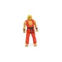 Jada Toys - Figurine Articulée Street Fighter - Ken - 15 cm avec Accessoires et Têtes Interchangeables - Plus de 20 Articulations - Licence Officielle Capcom - À Partir de 8 Ans